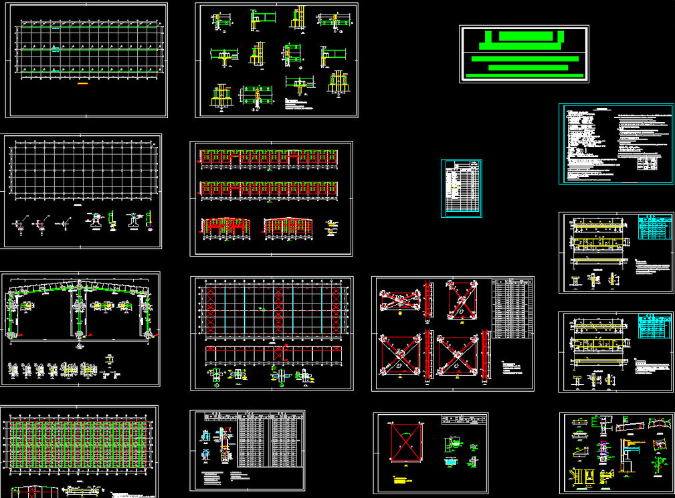 乐平仓库钢结构施工图片
