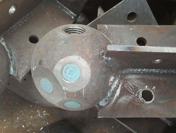 乐平螺栓球球塞，网架配件