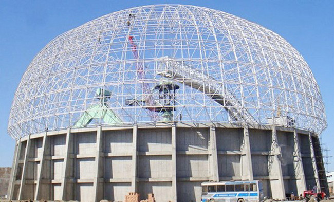 乐平圆形煤场网架